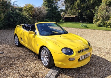 2001 MG F Trophy 160SE